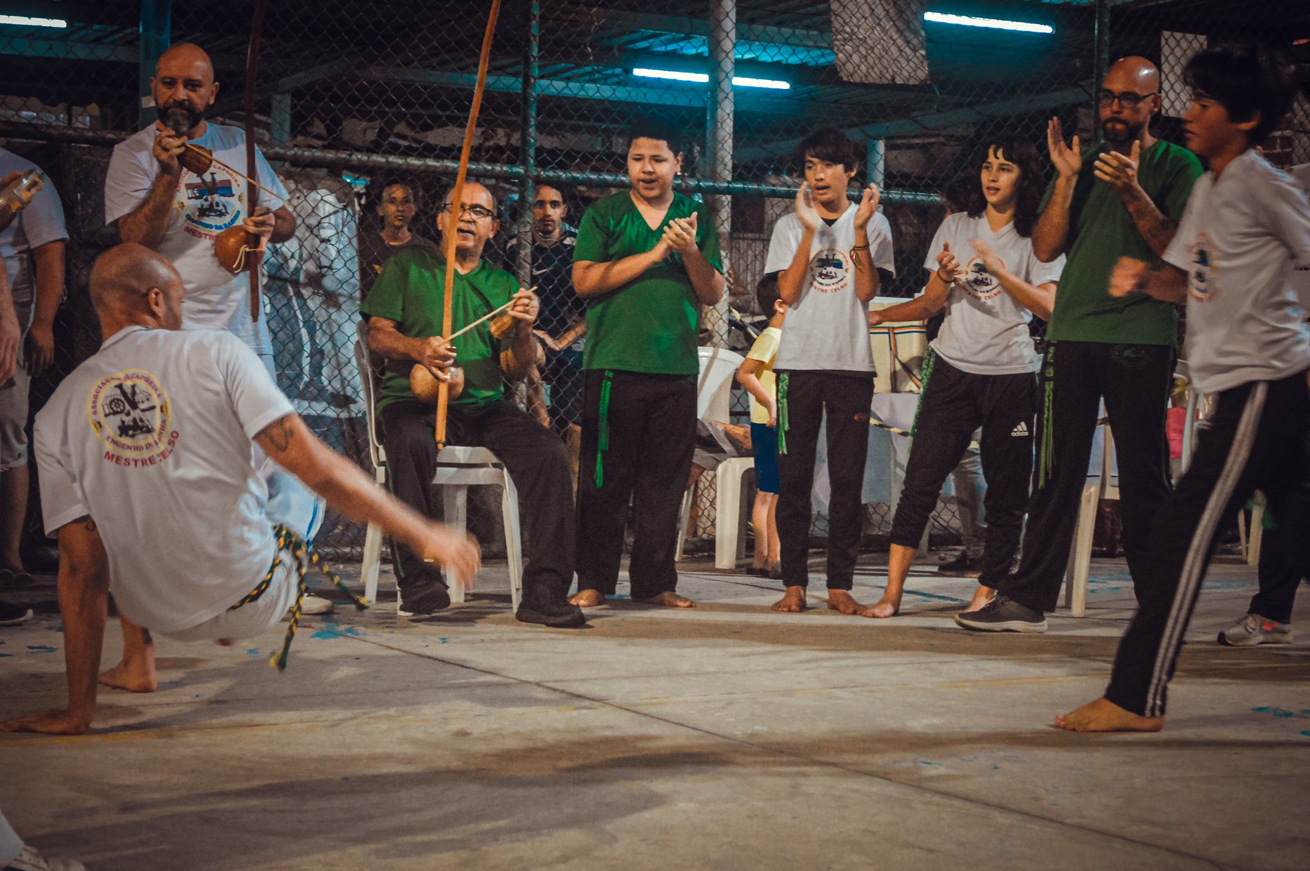 Illustrative Capoeira gathering; St. Louis group photos to be added